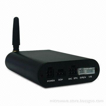 Vehicle GPS tracking with microwave motion sensor alarm
